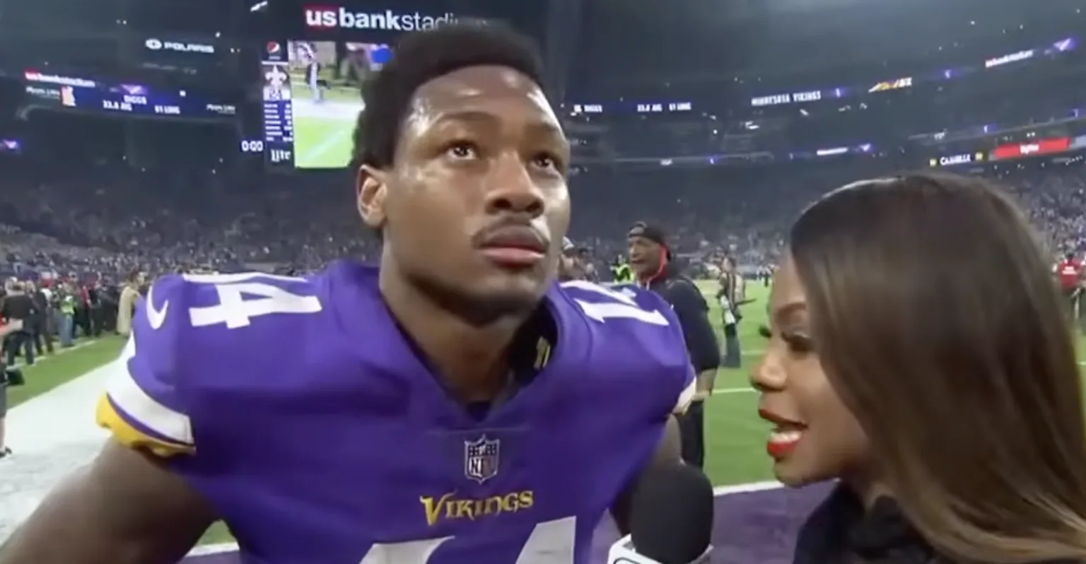 Stefon Diggs Hugged The Goalpost After His First Commanders TD And The Penalty Cost Them The Game