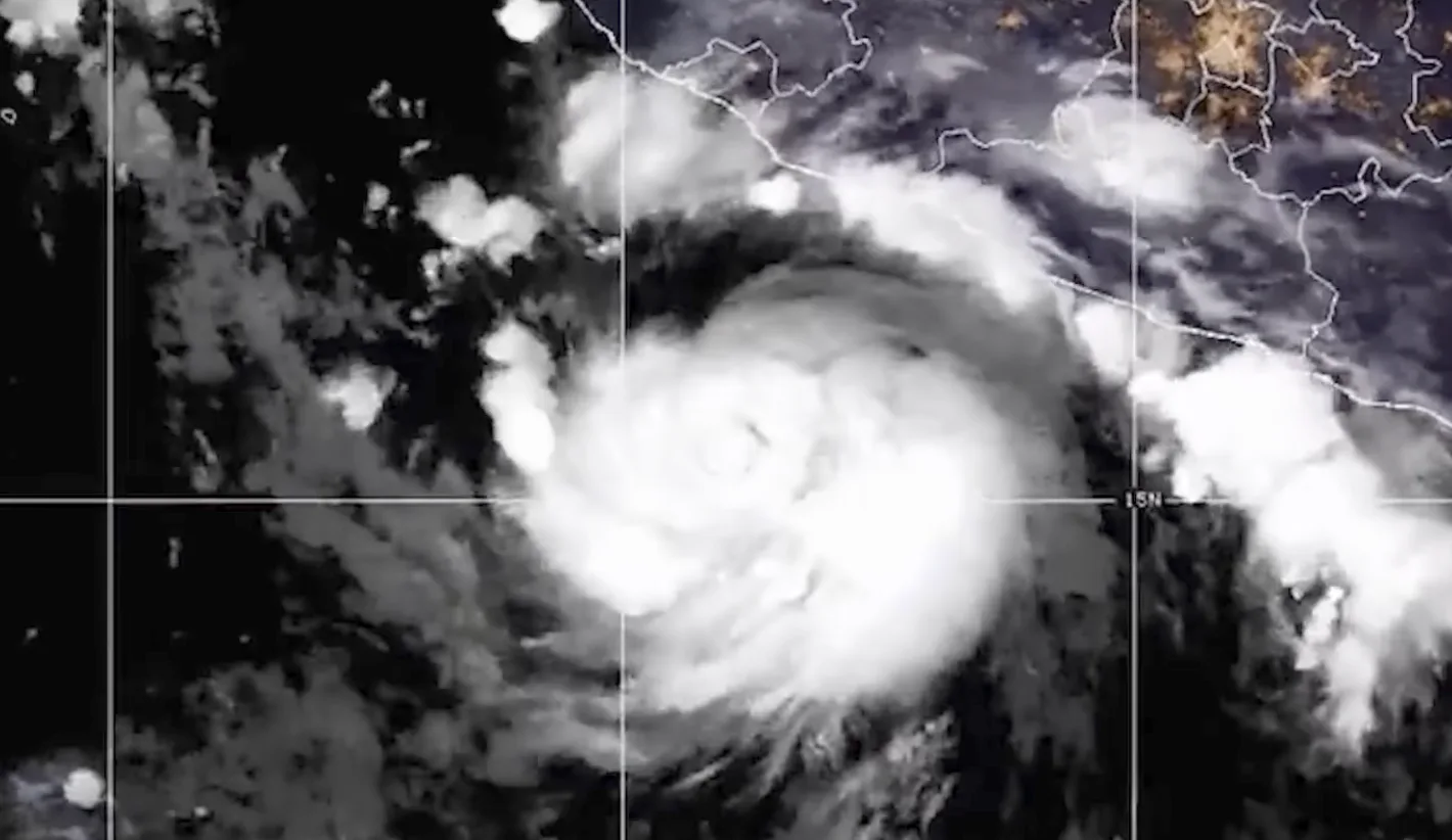 Hurricane Polo Becomes A Category 5 Storm